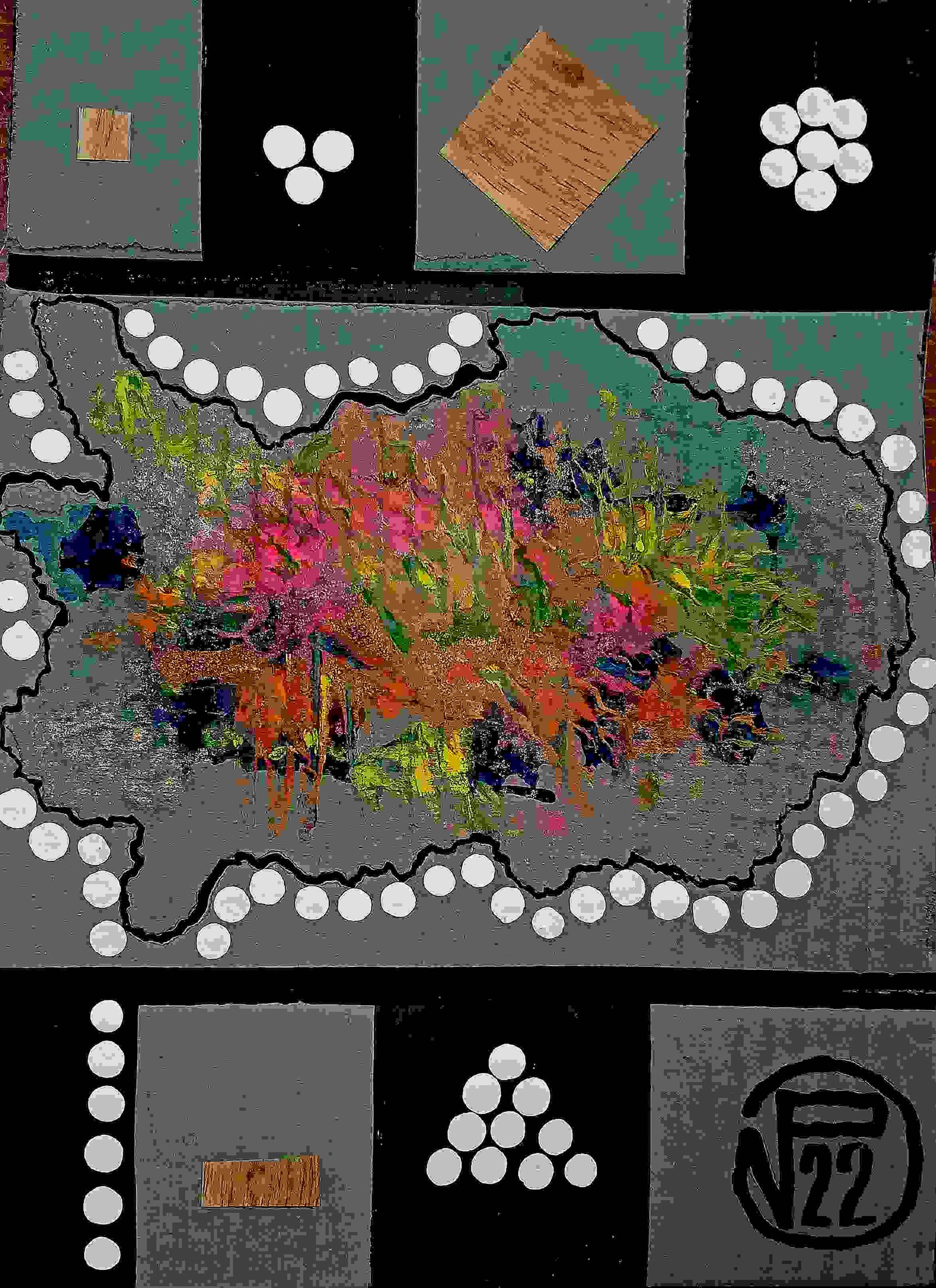 Viktors Abstract Art Series Metaphysical Form Mf056