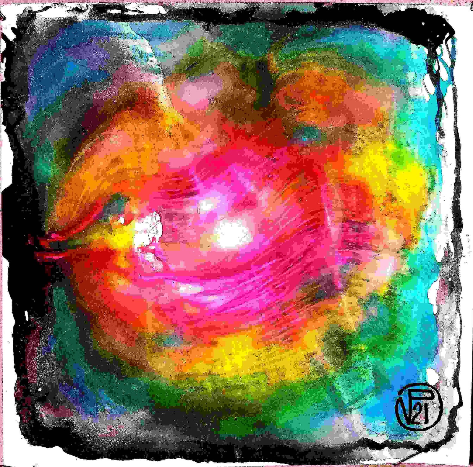 Viktors Abstract Art Series Geometrical Form Gf048