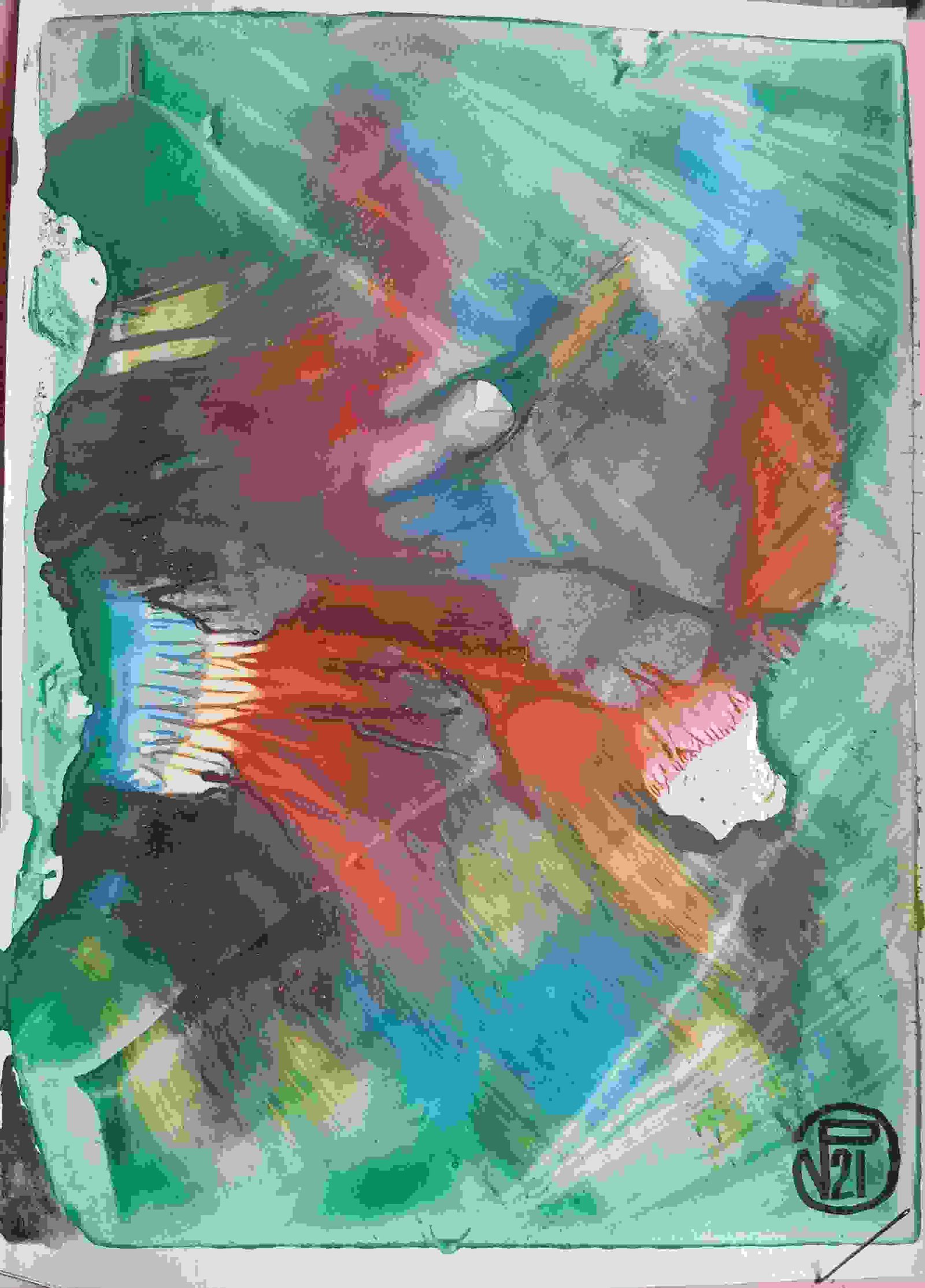Viktors Abstract Art Series Geometrical Form Gf006