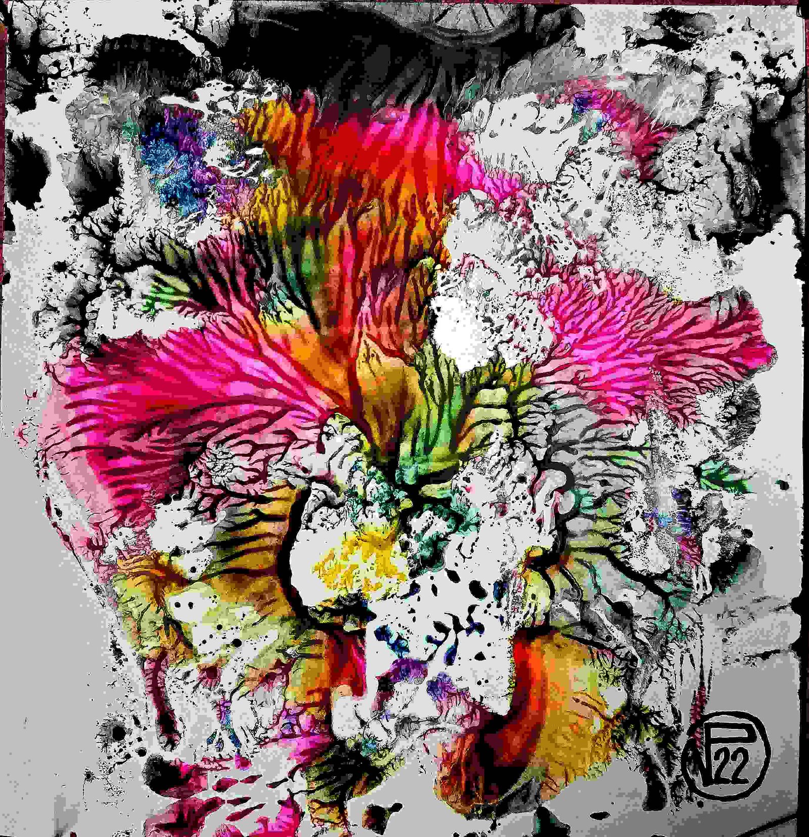 Viktors Abstract Art Series Geometrical Form Gf073