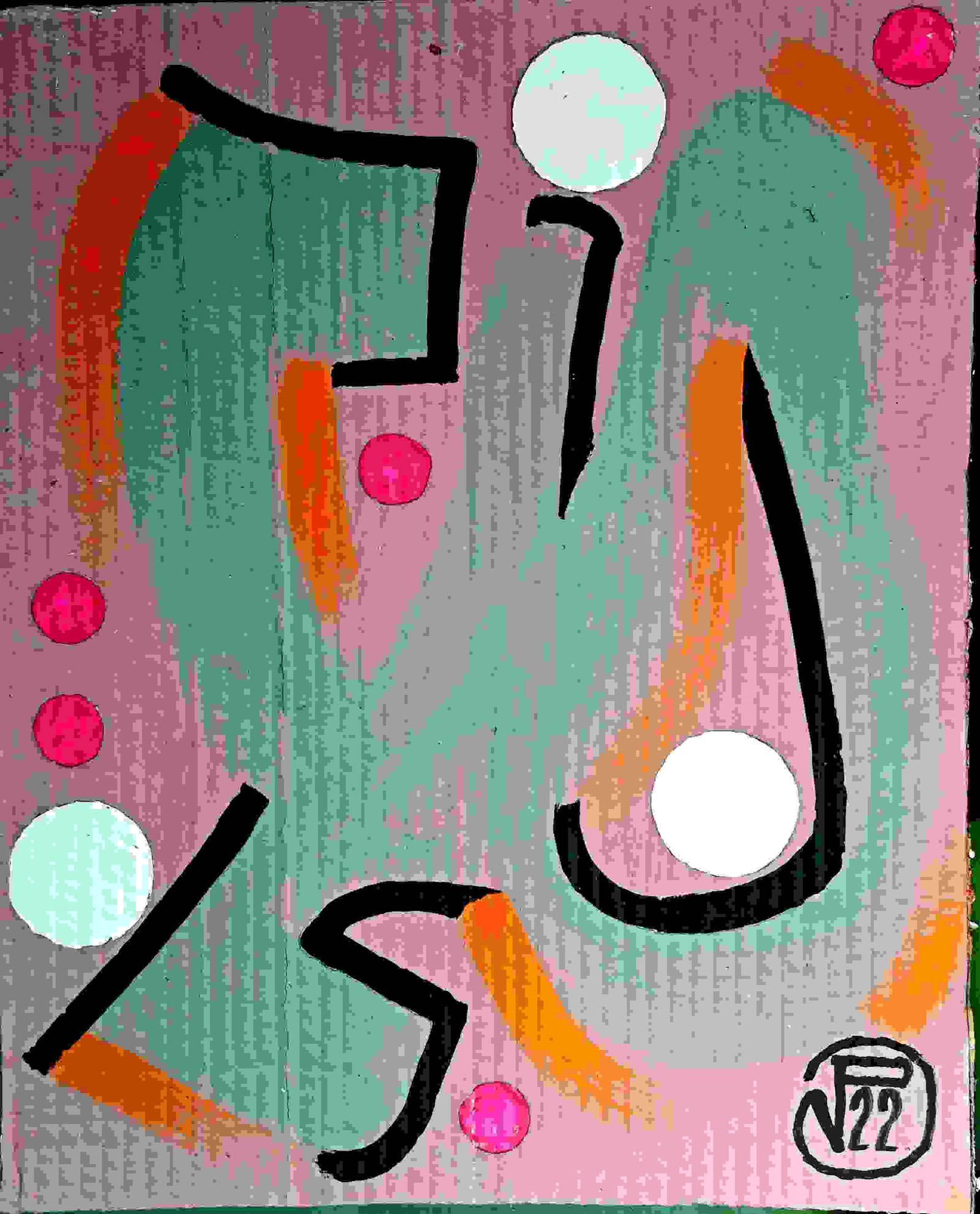Viktors Abstract Art Series Metaphysical Form Mf032