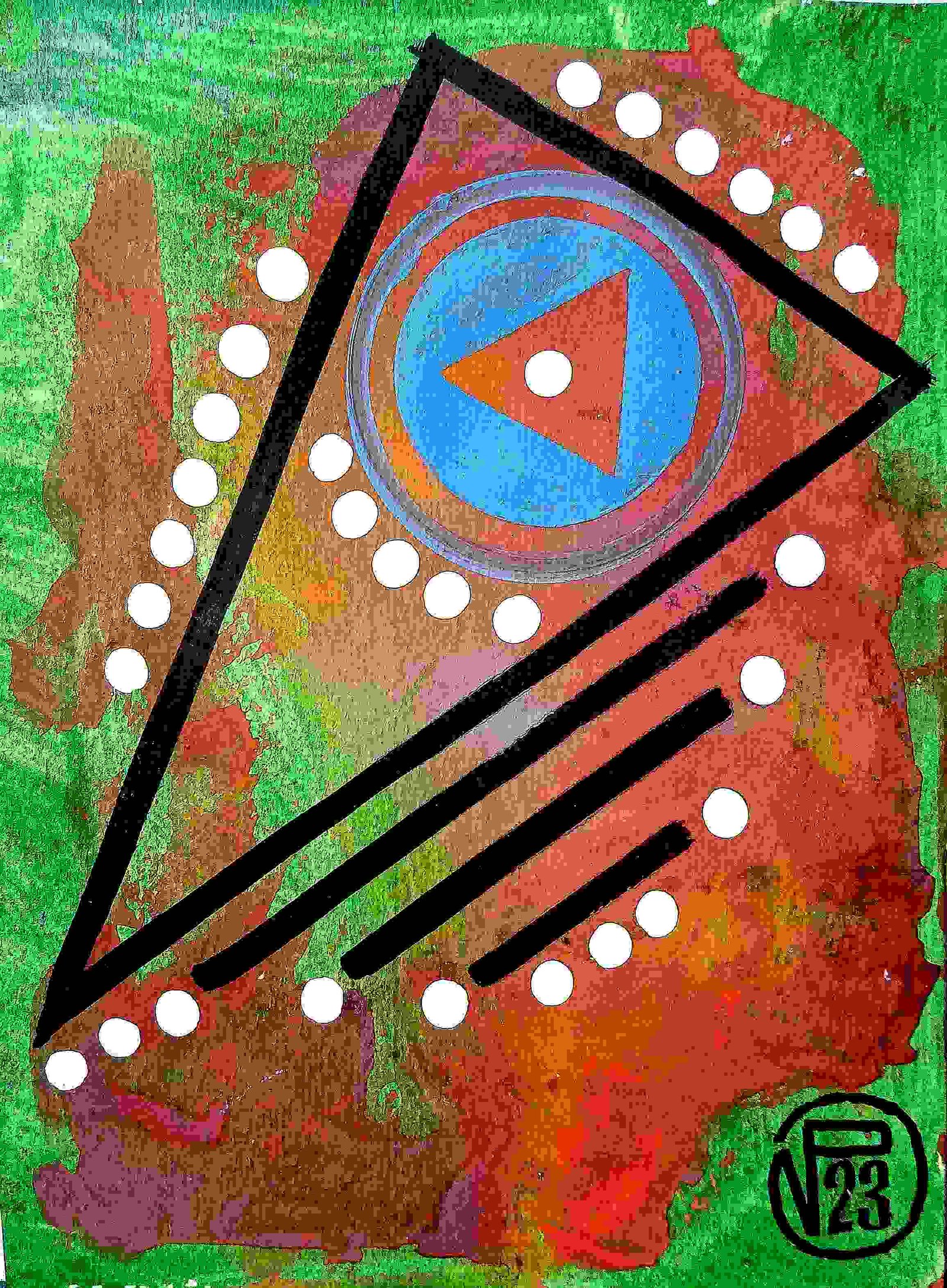 Painting Of Uf147 In Instagram Size 45x35 Sq Cm Price 350 