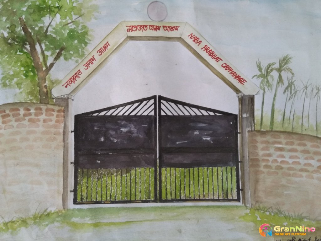 Art By Minakshi Bidyut Saikia With The Help Of President