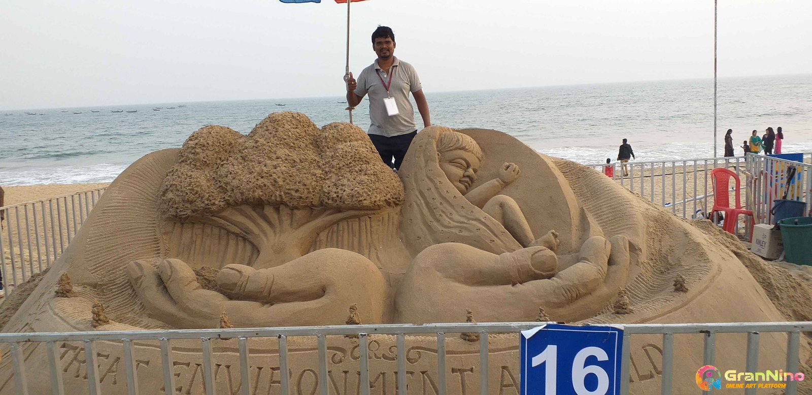 My Sand Art Amintiri Balaji Vara Prasad International Sand