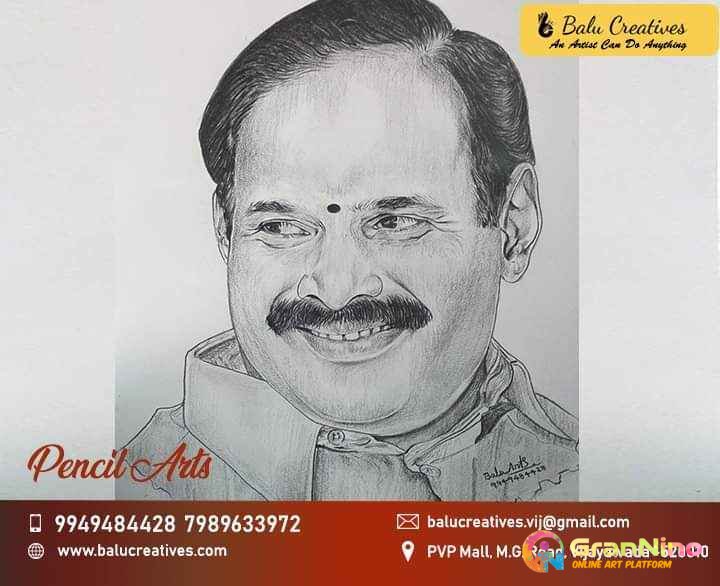 Pardham Saradimla Pencil Art Balu Arts9949484428