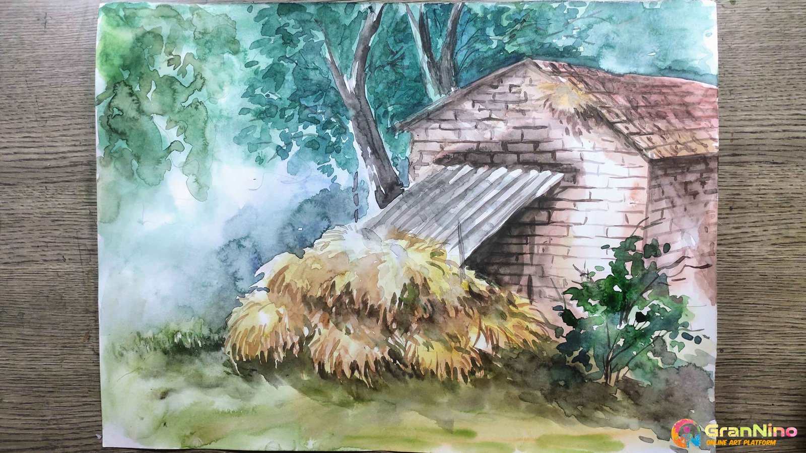 drawing for children scenery