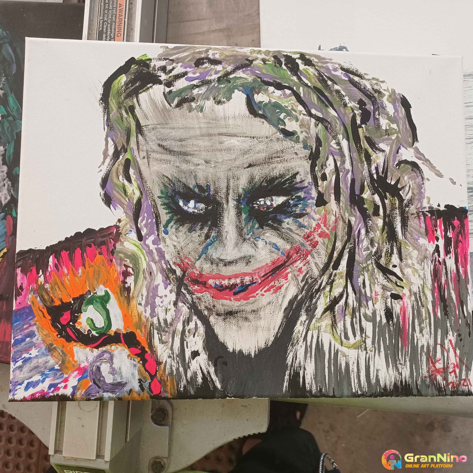 Freekdout Revision Of Heath Ledgers Joker He Made It Look