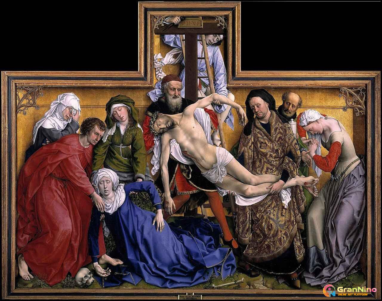 Descent From The Cross Artist Rogier Van Der Weyden Year