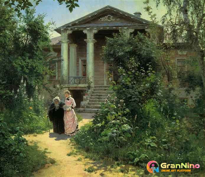 Name Granny S Orchard Artist Vasily Polenov Style Realism