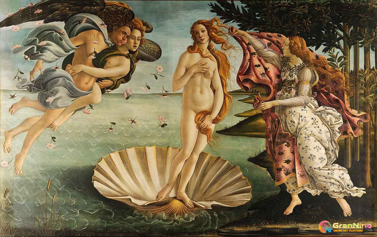 Artist Sandro Botticelli Artwork The Birth Of Venus Year