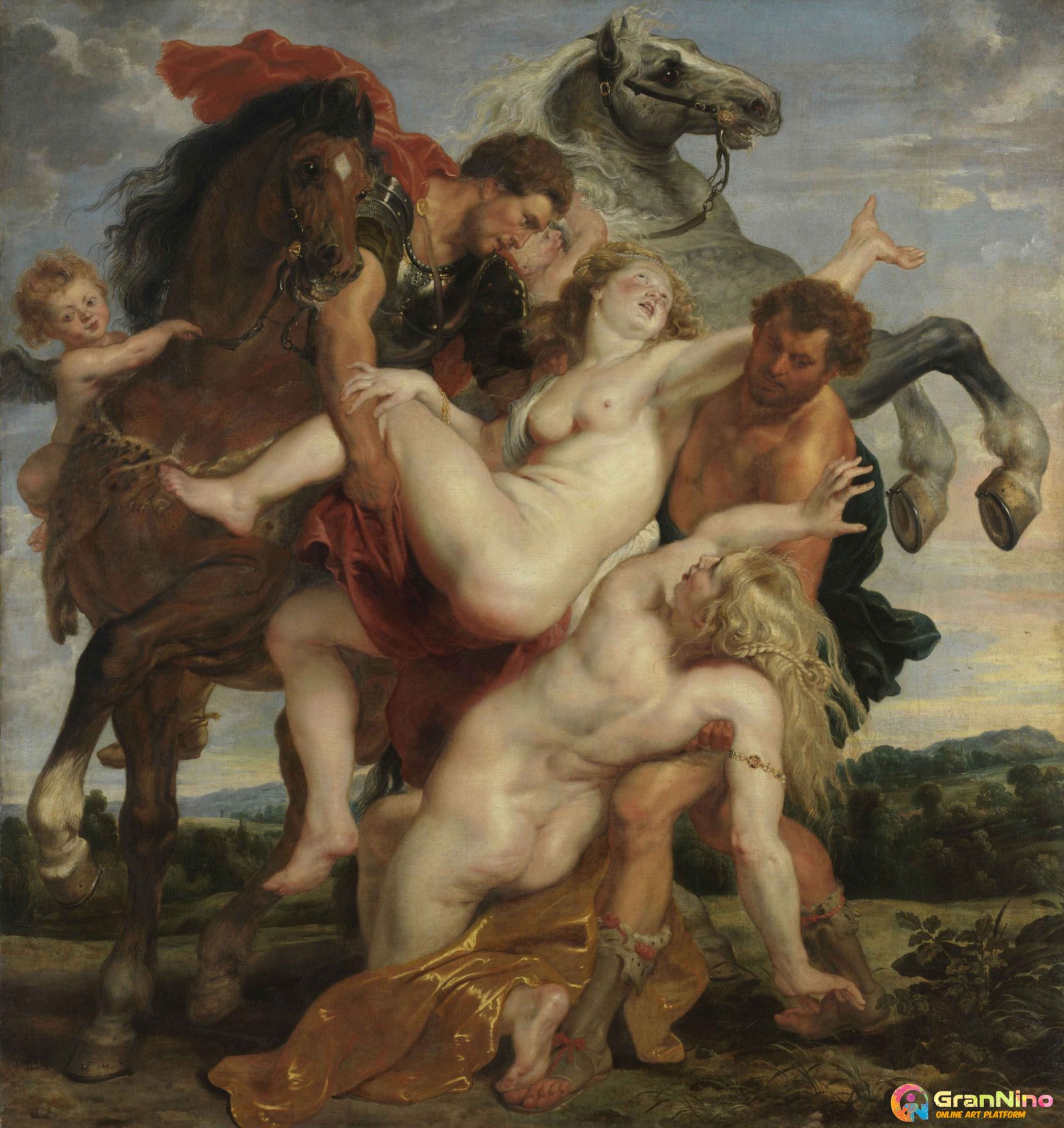 The Rape Of The Daughters Of Leucippus