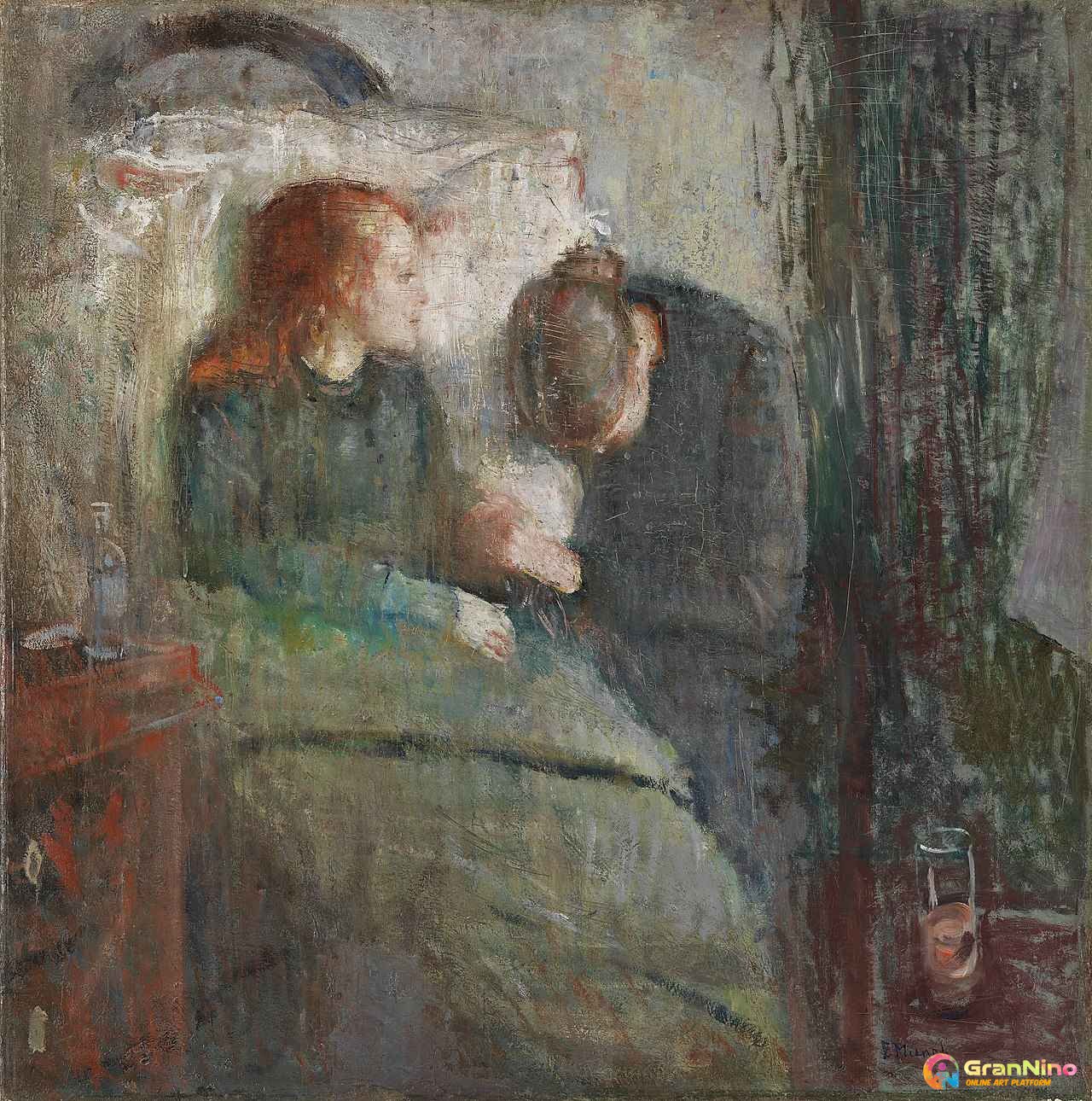 Artist Edvard Munch Artwork The Sick Child Duration 188586