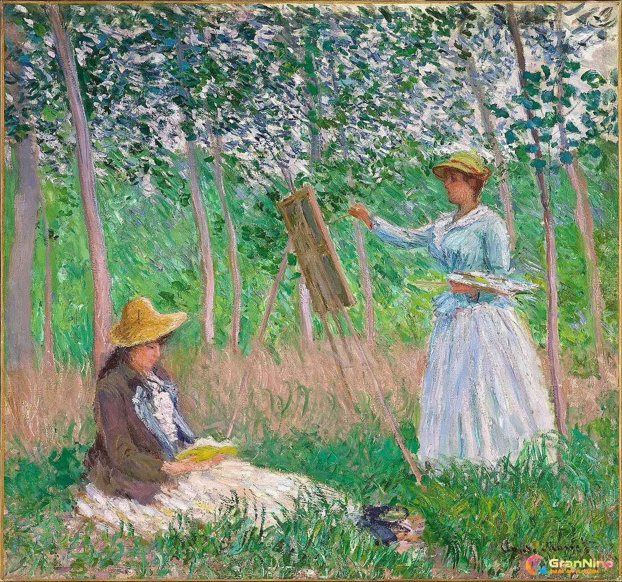 In The Woods At Giverny