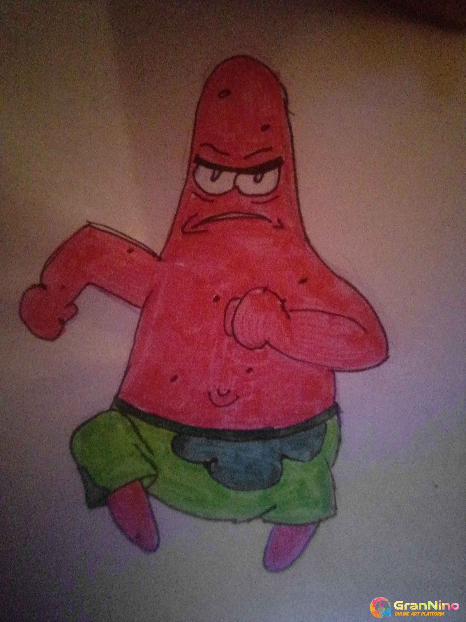 Cartoon Character Series 003 Patrick