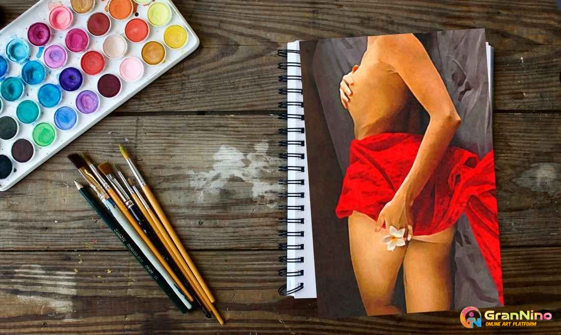 Just Trying To Paint Erotic With Basic Body