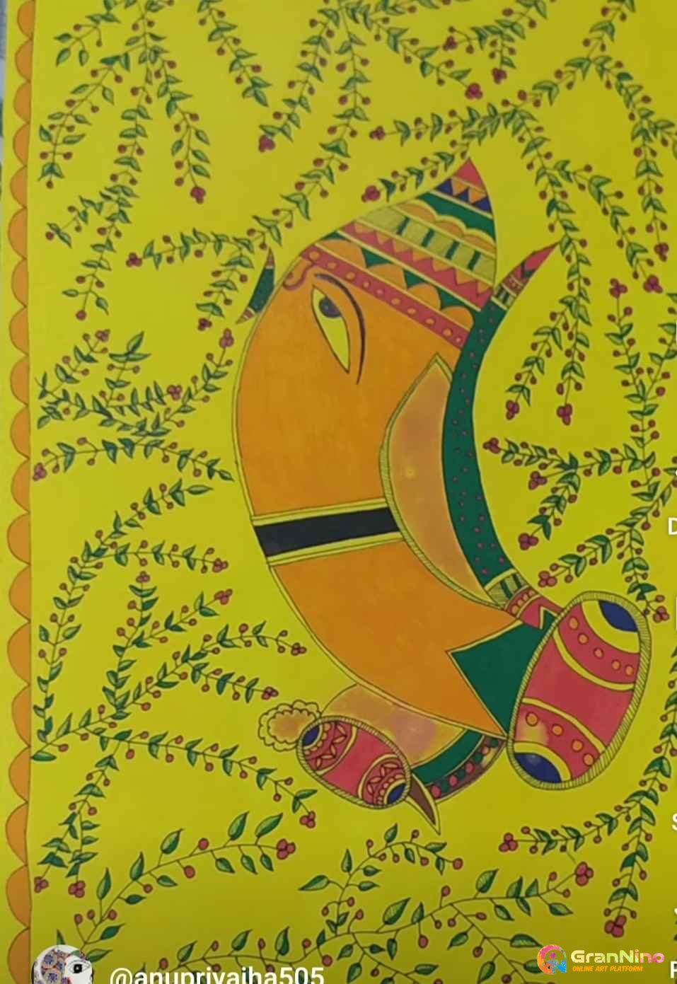 Painting Of Paintings In Ganesha Size Full Size Sq Cm