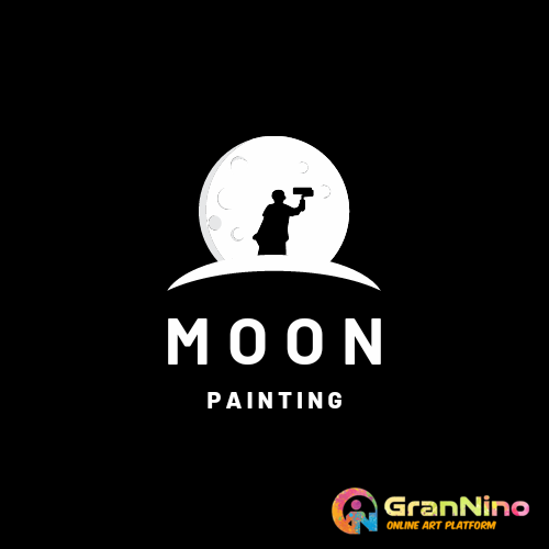 A Design By Guru Babulkumar Painting Design A Moon At