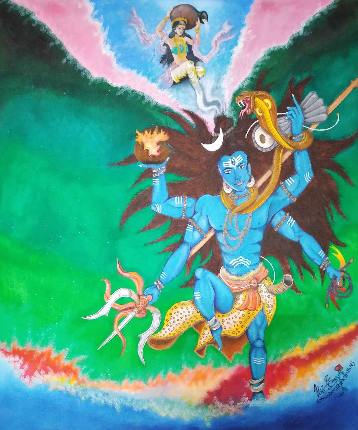 Gangavatarana Birth Of River Ganga