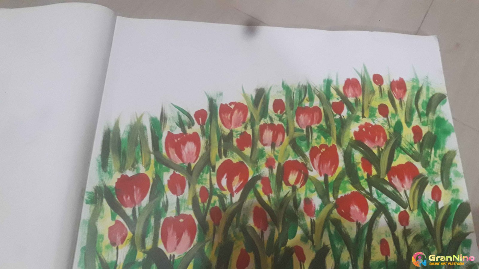 The Beautiful Tulips Contains Fevicry Colours Price 20000