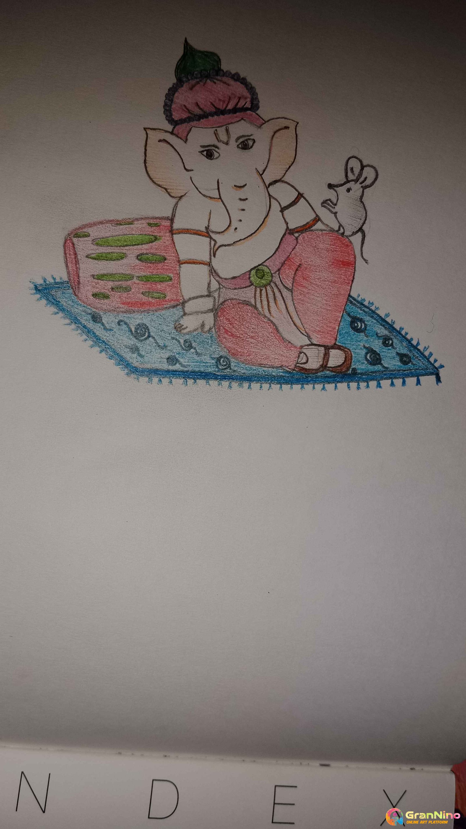 Shree Ganesha, Drawing By Sonia Mor Artmajeur | lupon.gov.ph