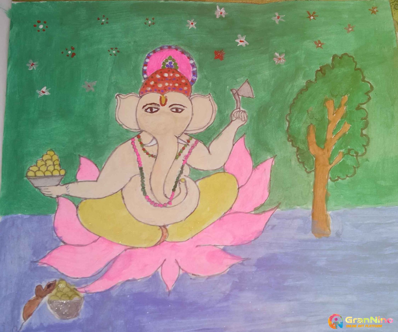 How to draw Ganesha|Easy Ganesh Drawing|Ganesh Chaturthi Drawing|Pencil  Drawing|Ganesh Drawing - YouTube | Pencil drawing images, Lilies drawing,  Floral drawing