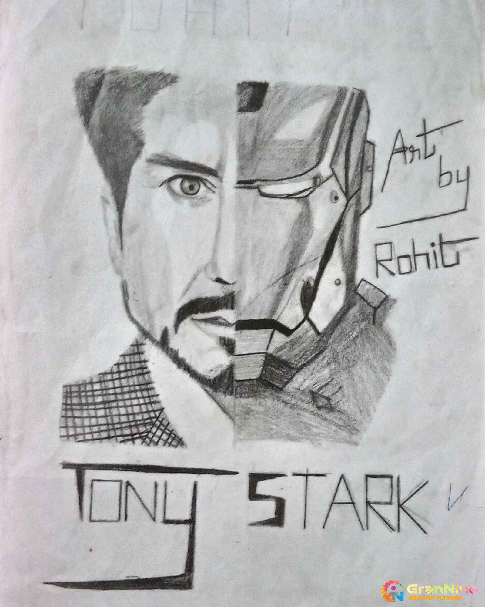 Here's my drawing of Iron Man! : r/marvelstudios-anthinhphatland.vn