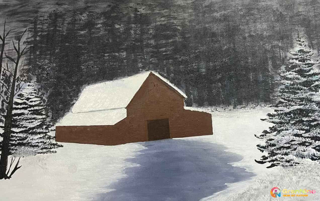 A Lonely Hut Amidst The Jungle