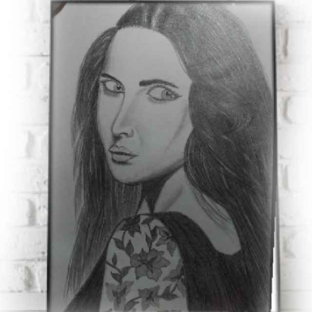 The art of drawing for the most beautiful girl in the world