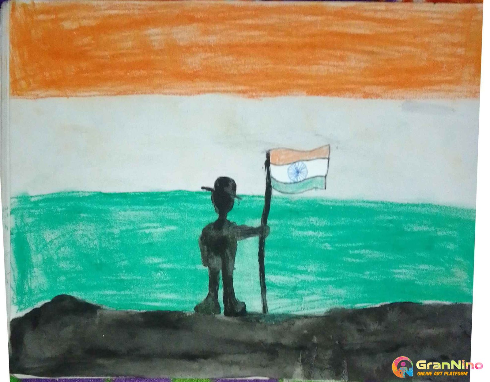 Republic day drawing along with peacoack​ - Brainly.in-anthinhphatland.vn
