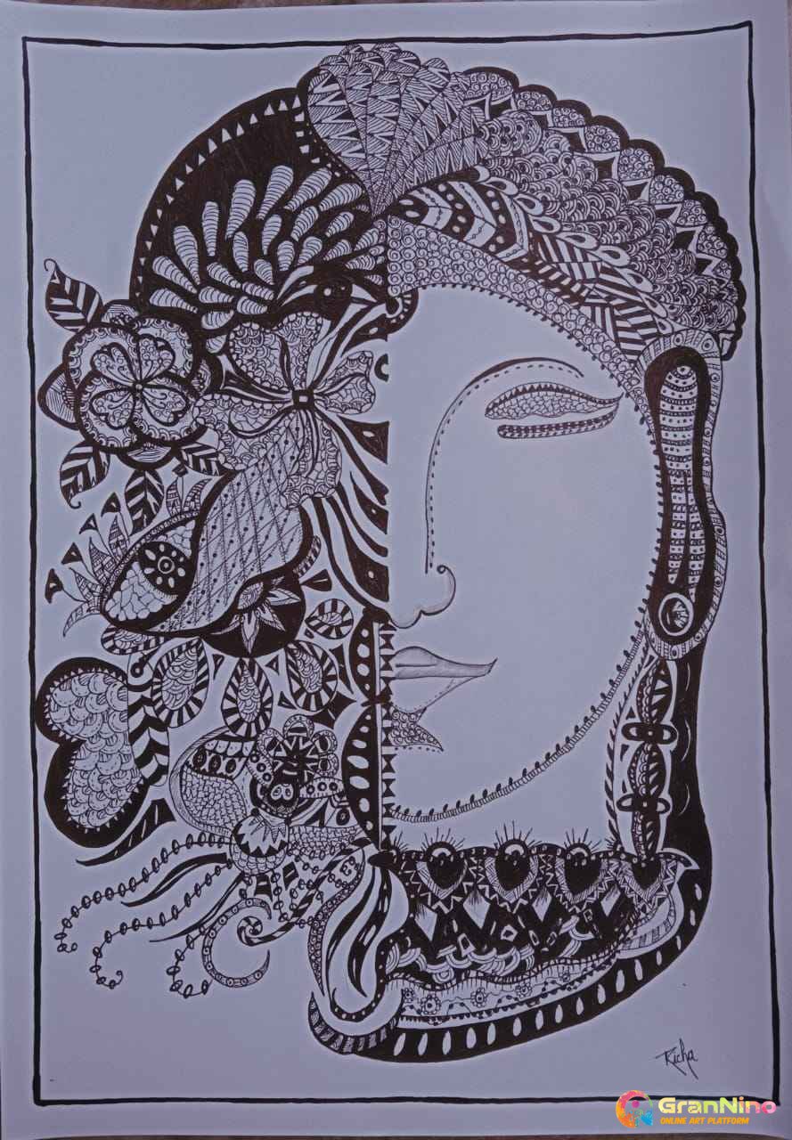 Buddha print by Péchane | Posterlounge