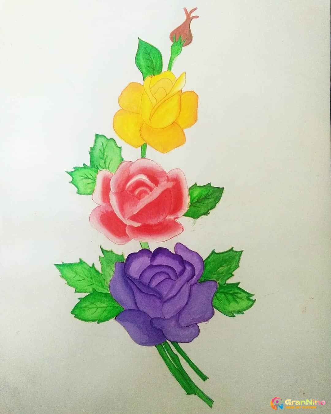 Poster Colour Painting Using Poster Colours Face Book Link