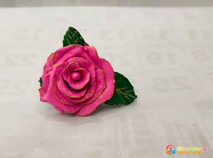 Rose Flower Painting For Workshop