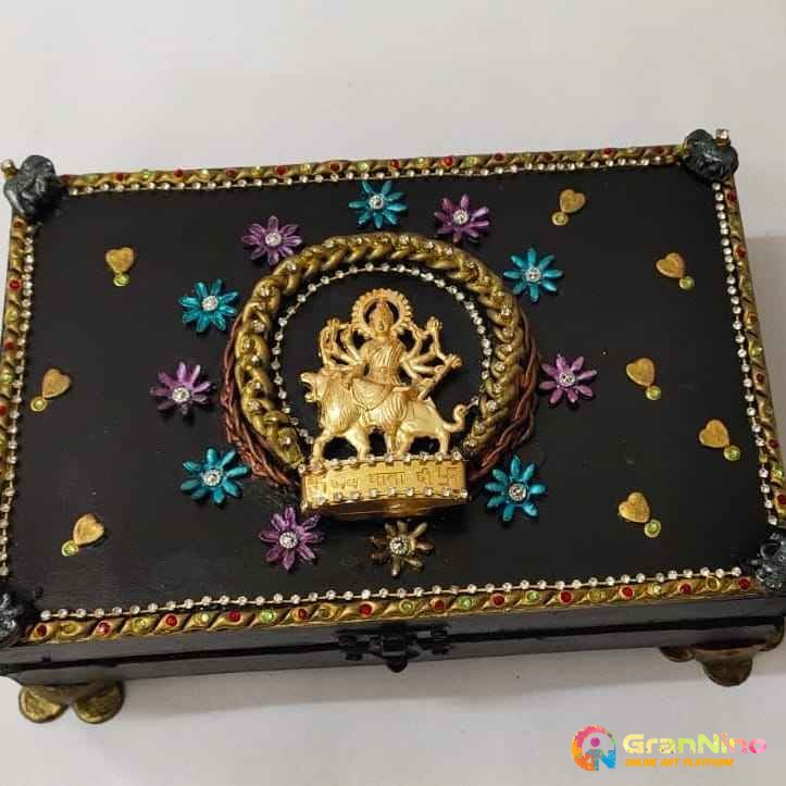 Jewel Box Decoration Using Fevicryl Mouldit Fevicryl