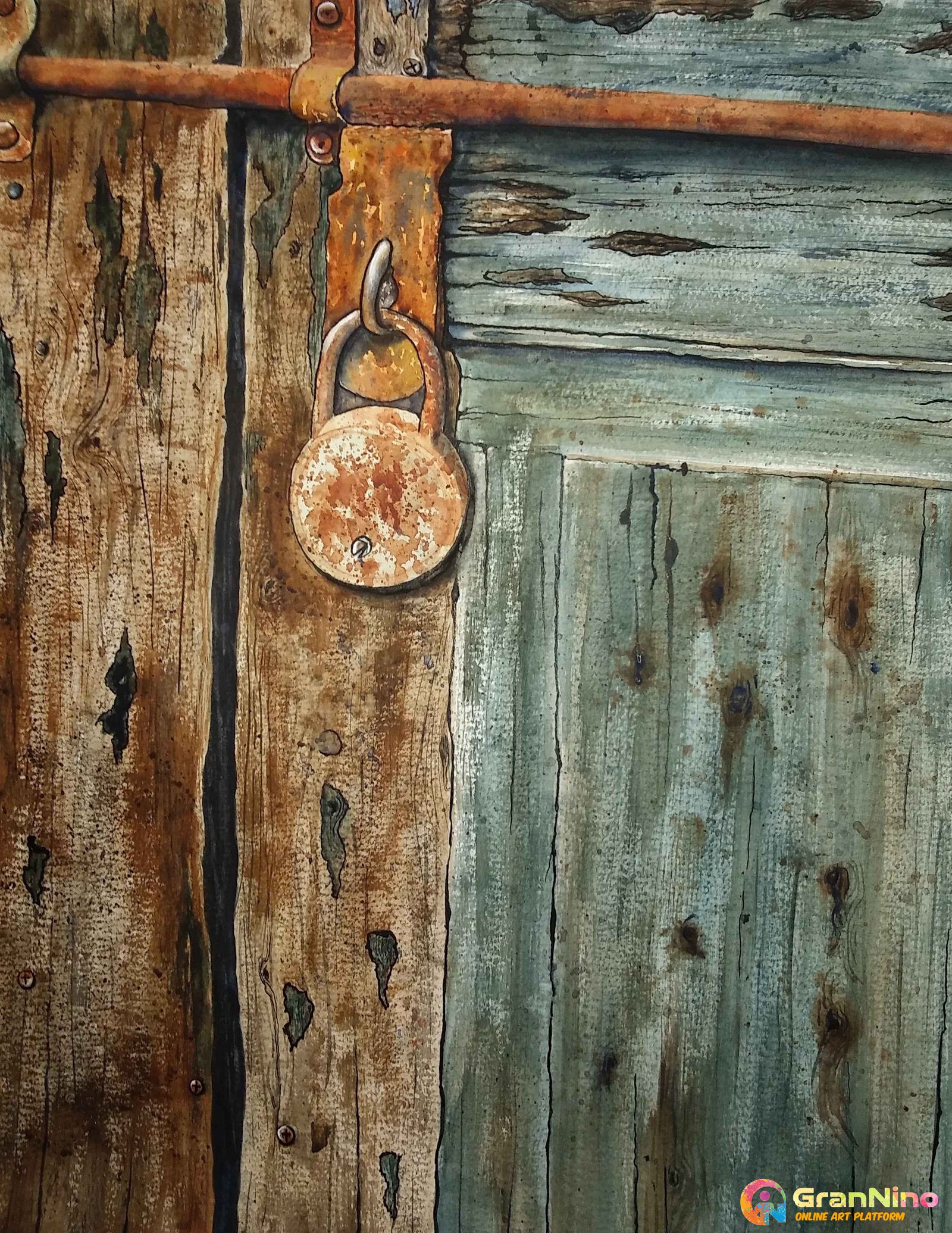 The Lock On The Old Barn Door