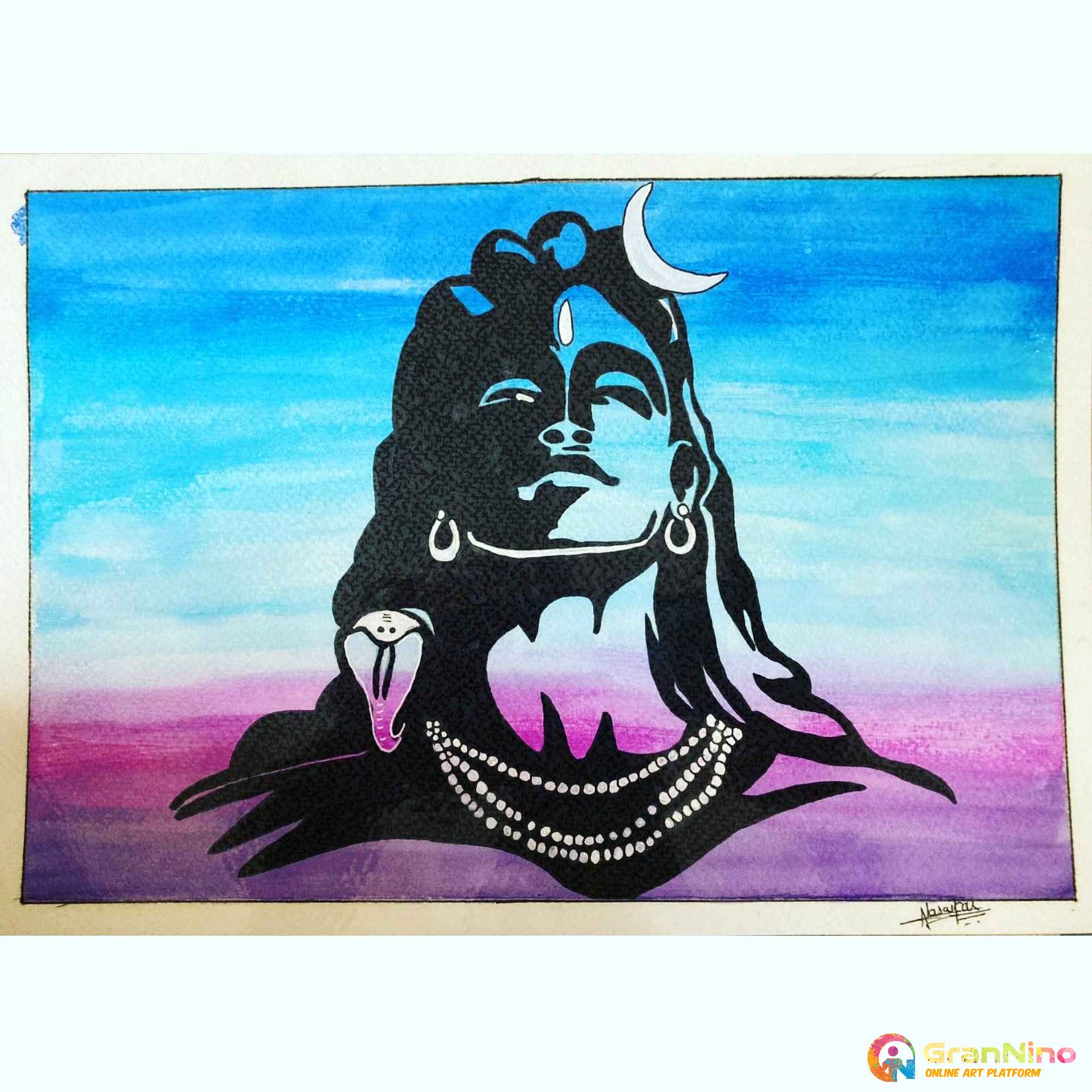 Very Easy Drawing | Mahadev Drawing Easy | Step By Step | Lord Mahadev  Drawing | Drawing Tutorial - YouTube