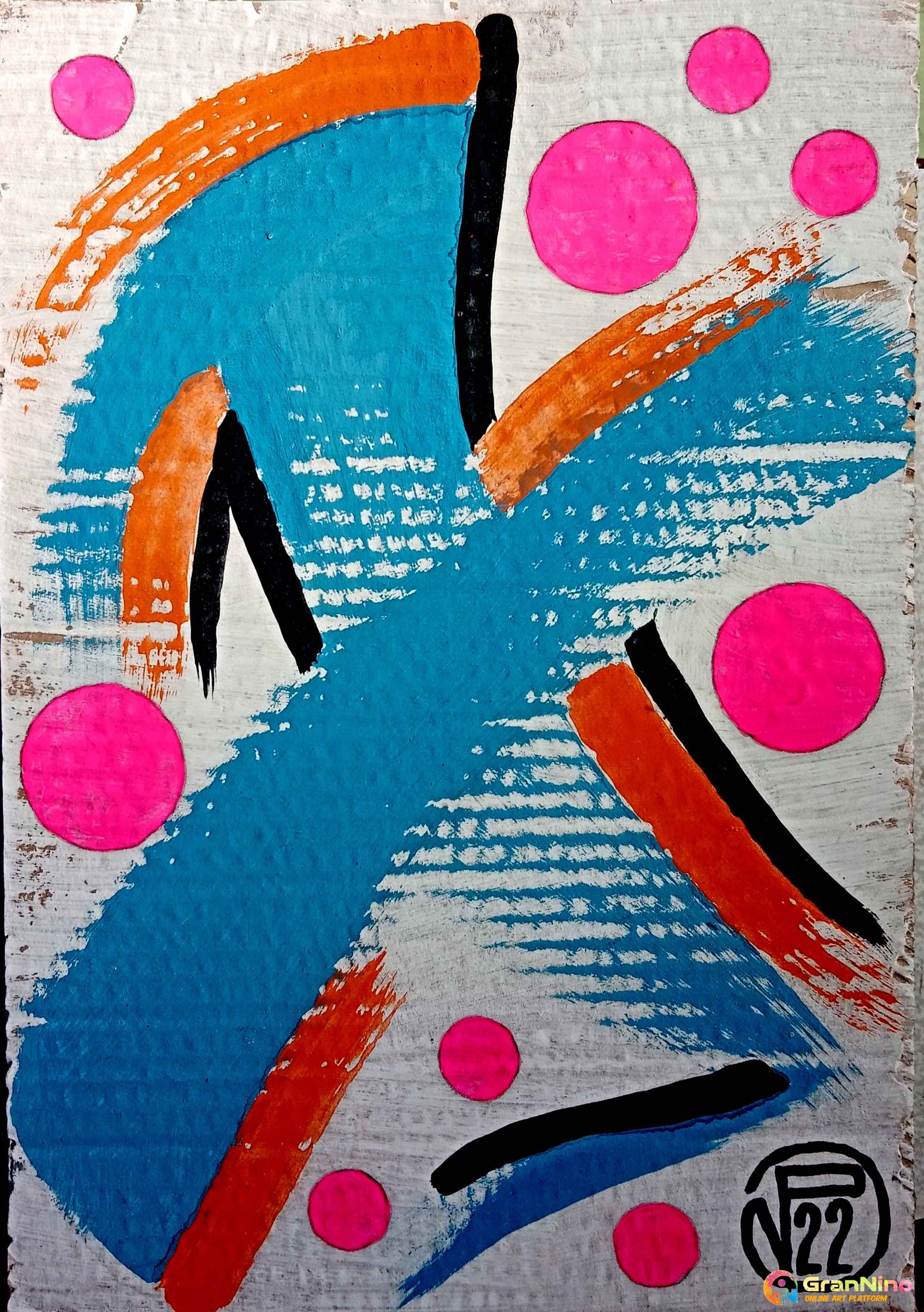 Viktors Abstract Art Series Metaphysical Form Mf037