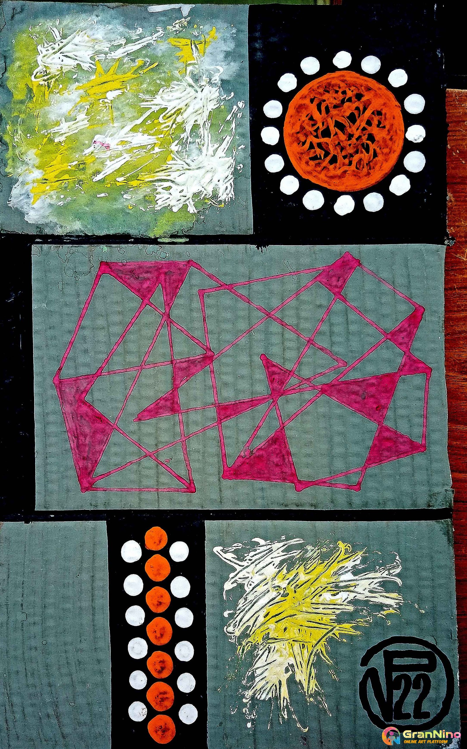 Viktors Abstract Art Series Metaphysical Form Mf066