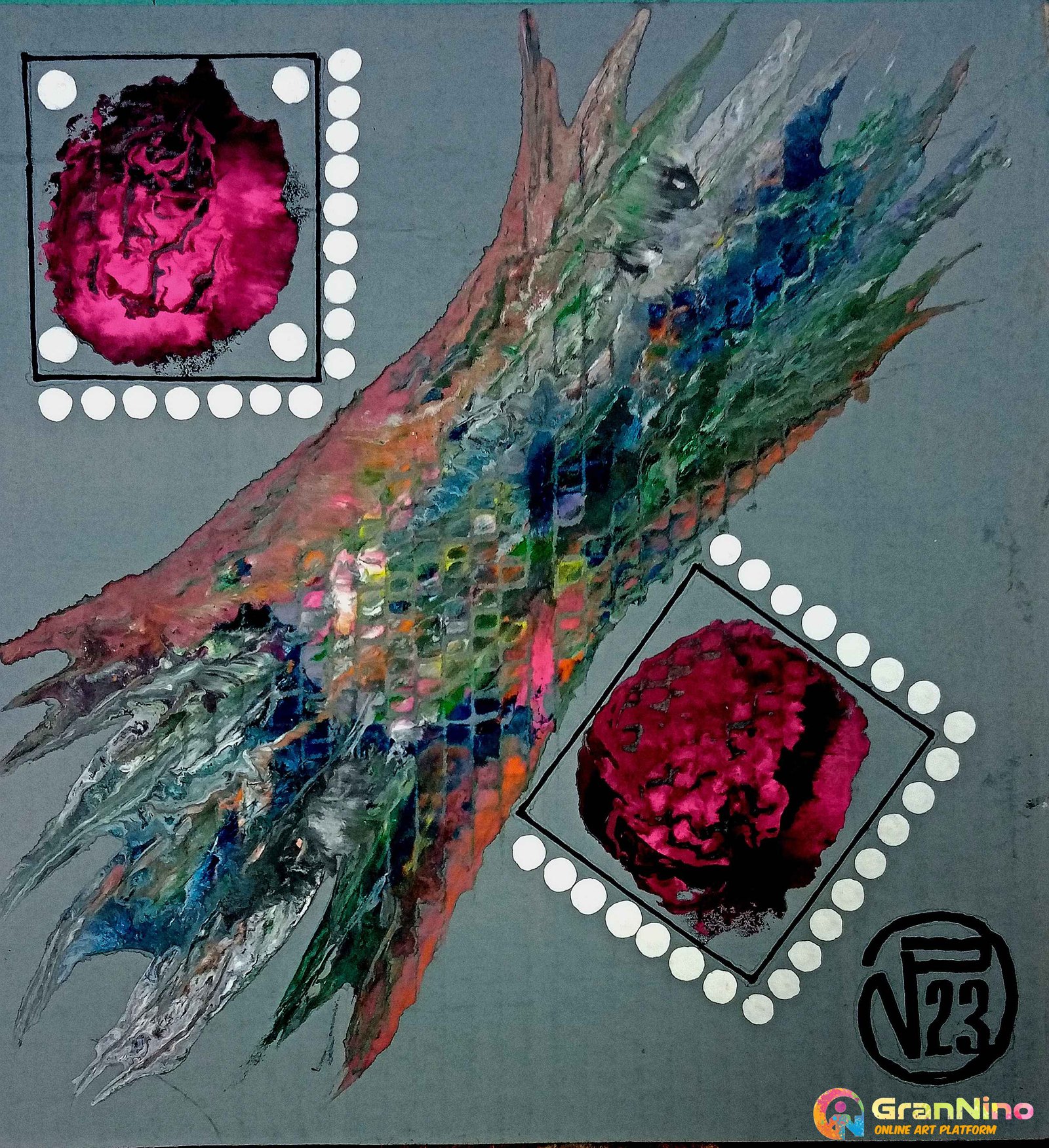Viktors Abstract Art Series Metaphysical Form Mf051