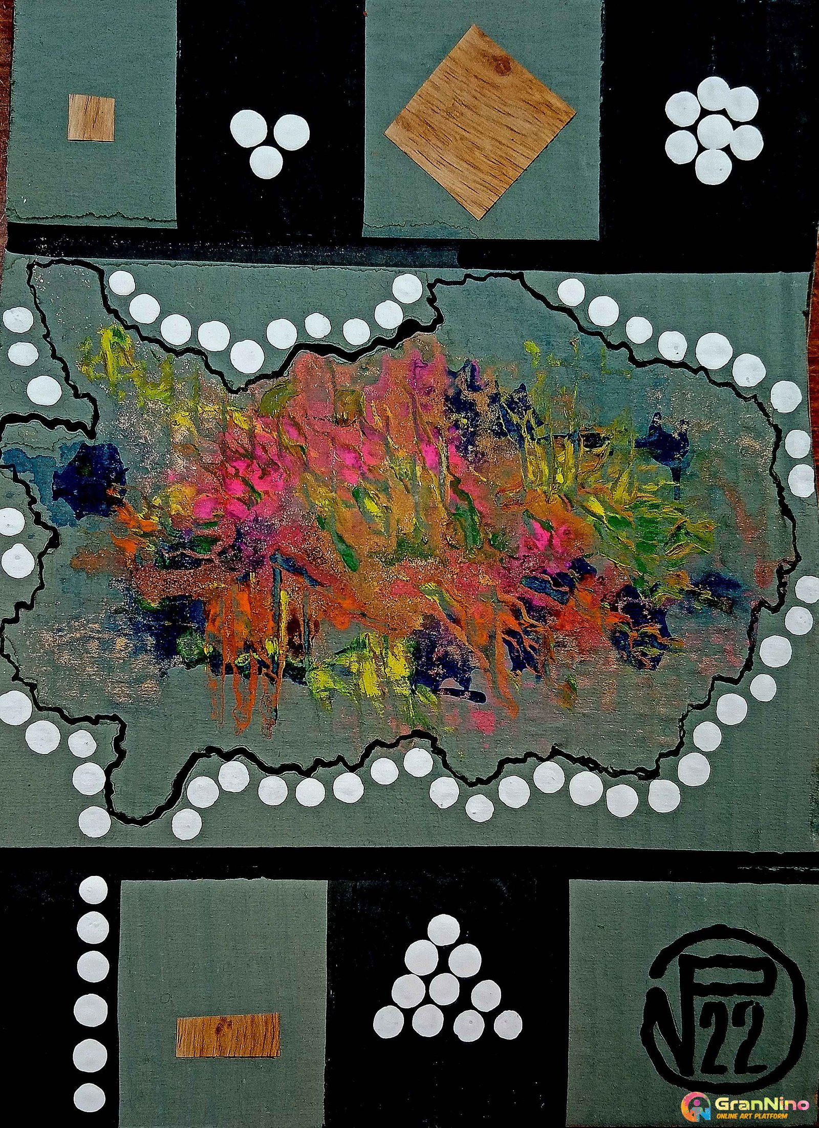 Viktors Abstract Art Series Metaphysical Form Mf056