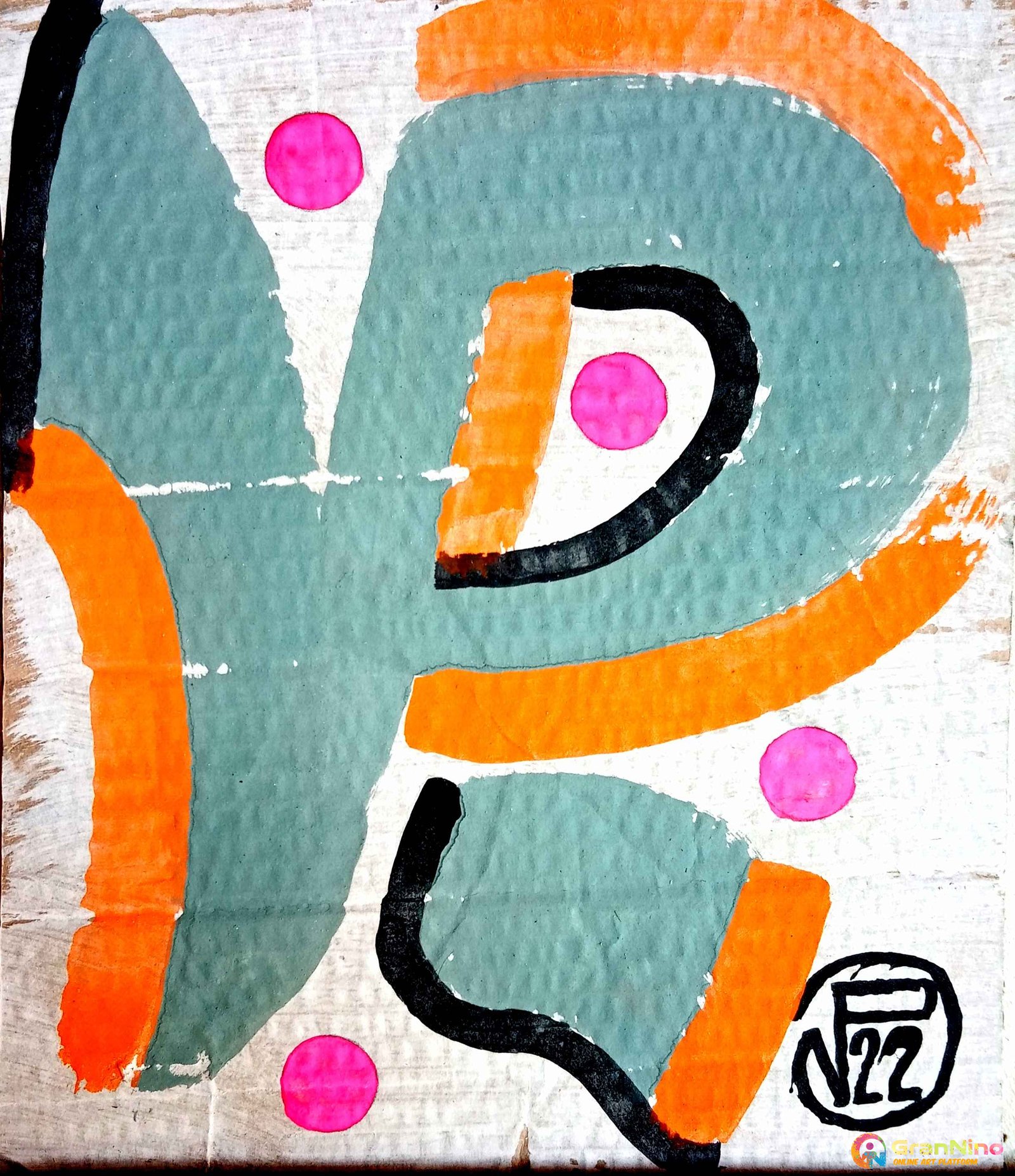 Viktors Abstract Art Series Metaphysical Form Mf107