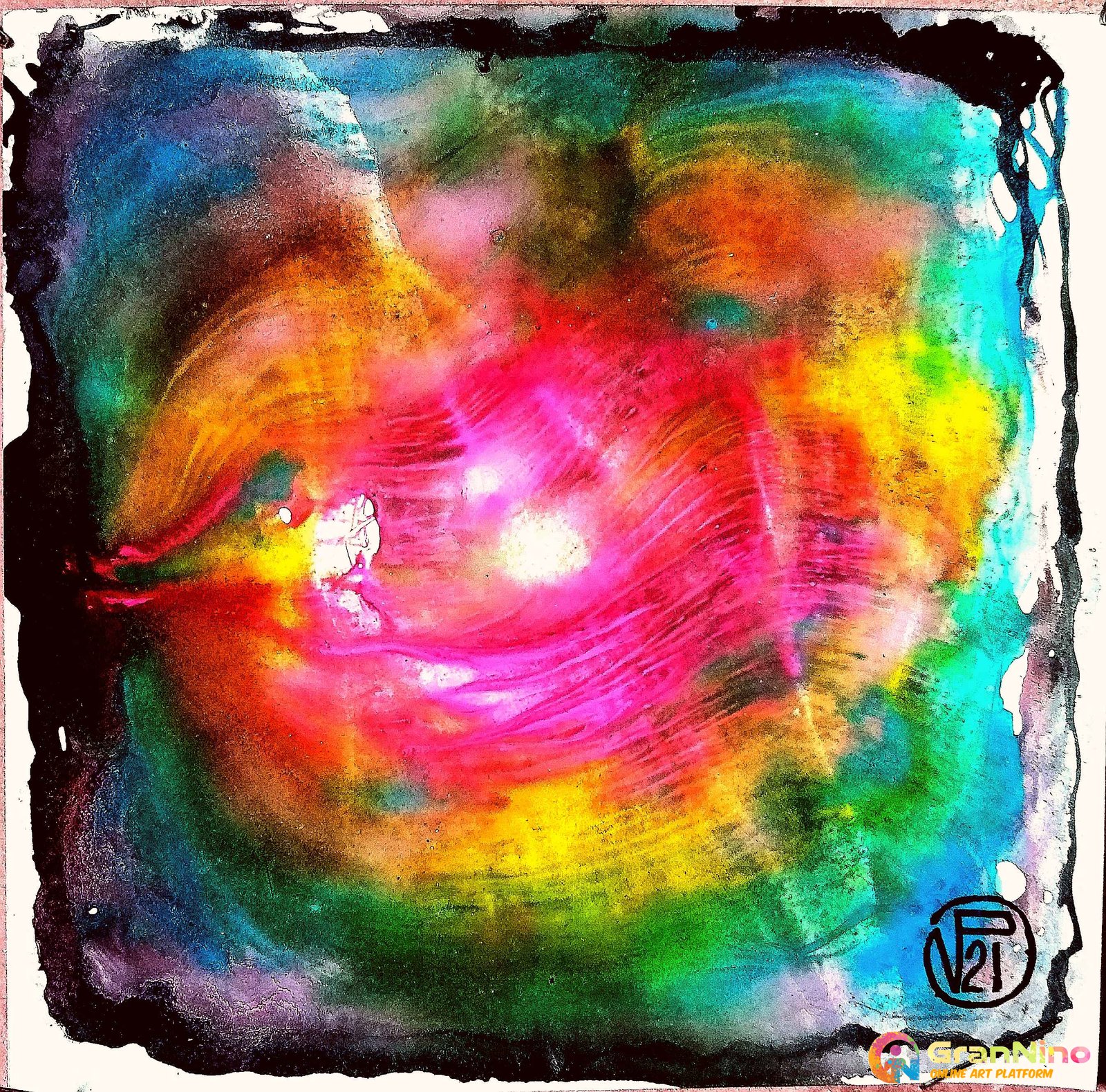 Viktors Abstract Art Series Geometrical Form Gf048
