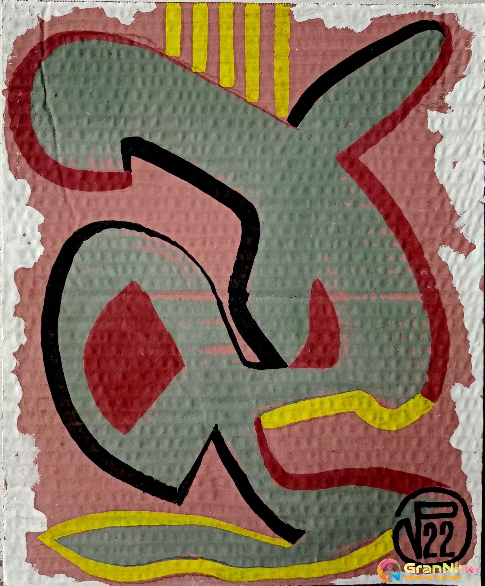 Viktors Abstract Art Series Metaphysical Form Mf104