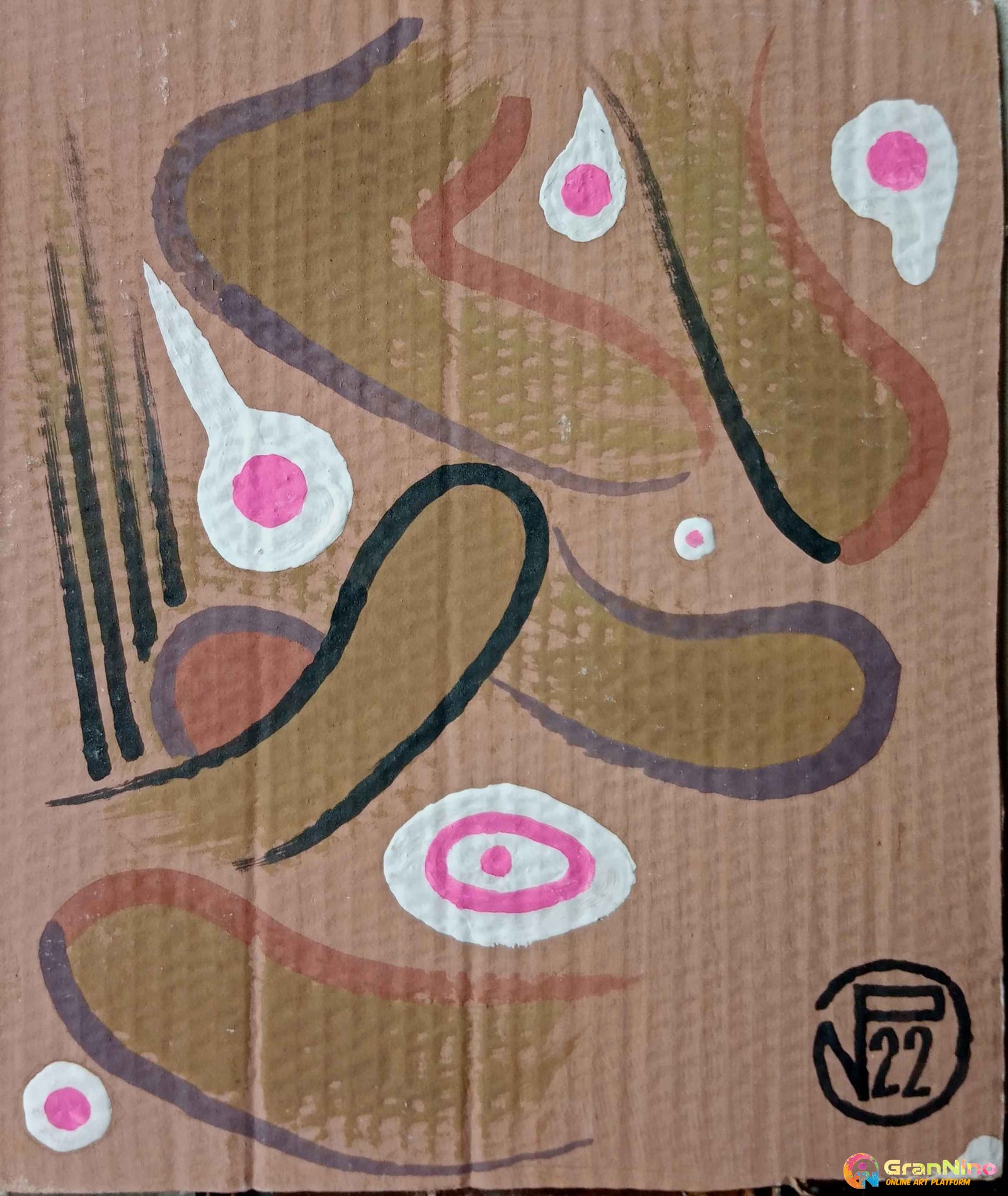Viktors Abstract Art Series Metaphysical Form Mf096