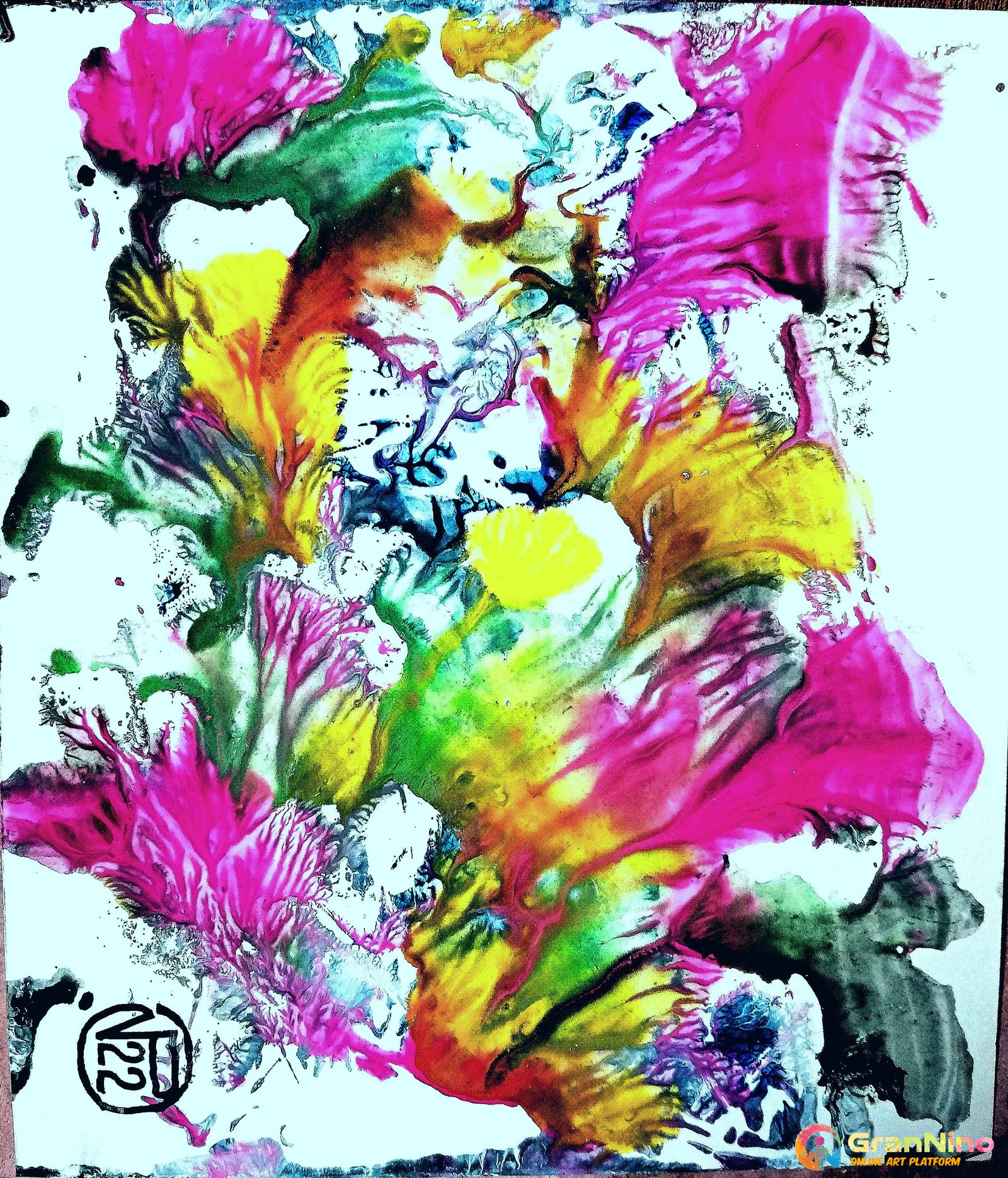 Viktors Abstract Art Series Geometrical Form Gf044