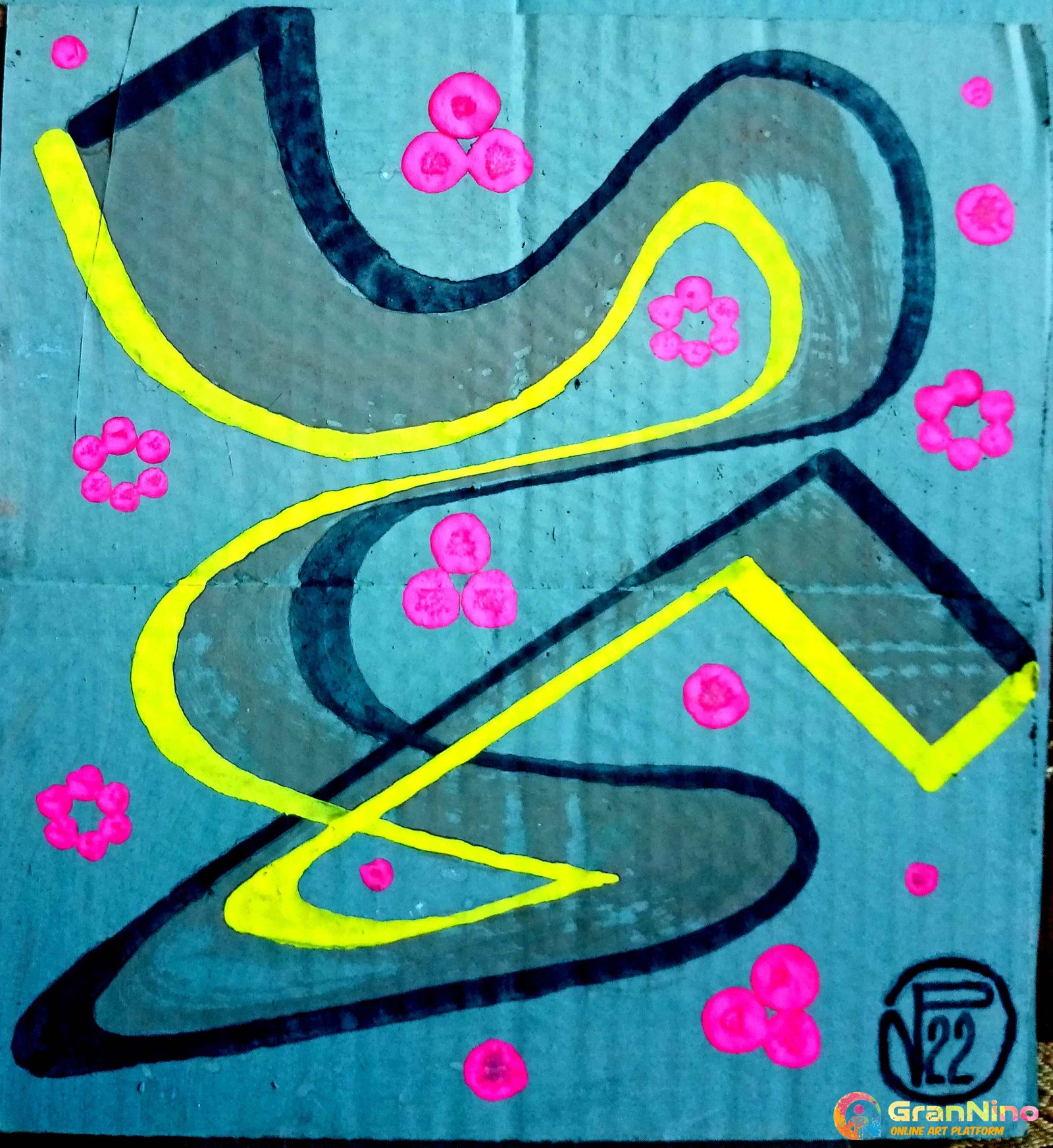 Viktors Abstract Art Series Metaphysical Form Mf040