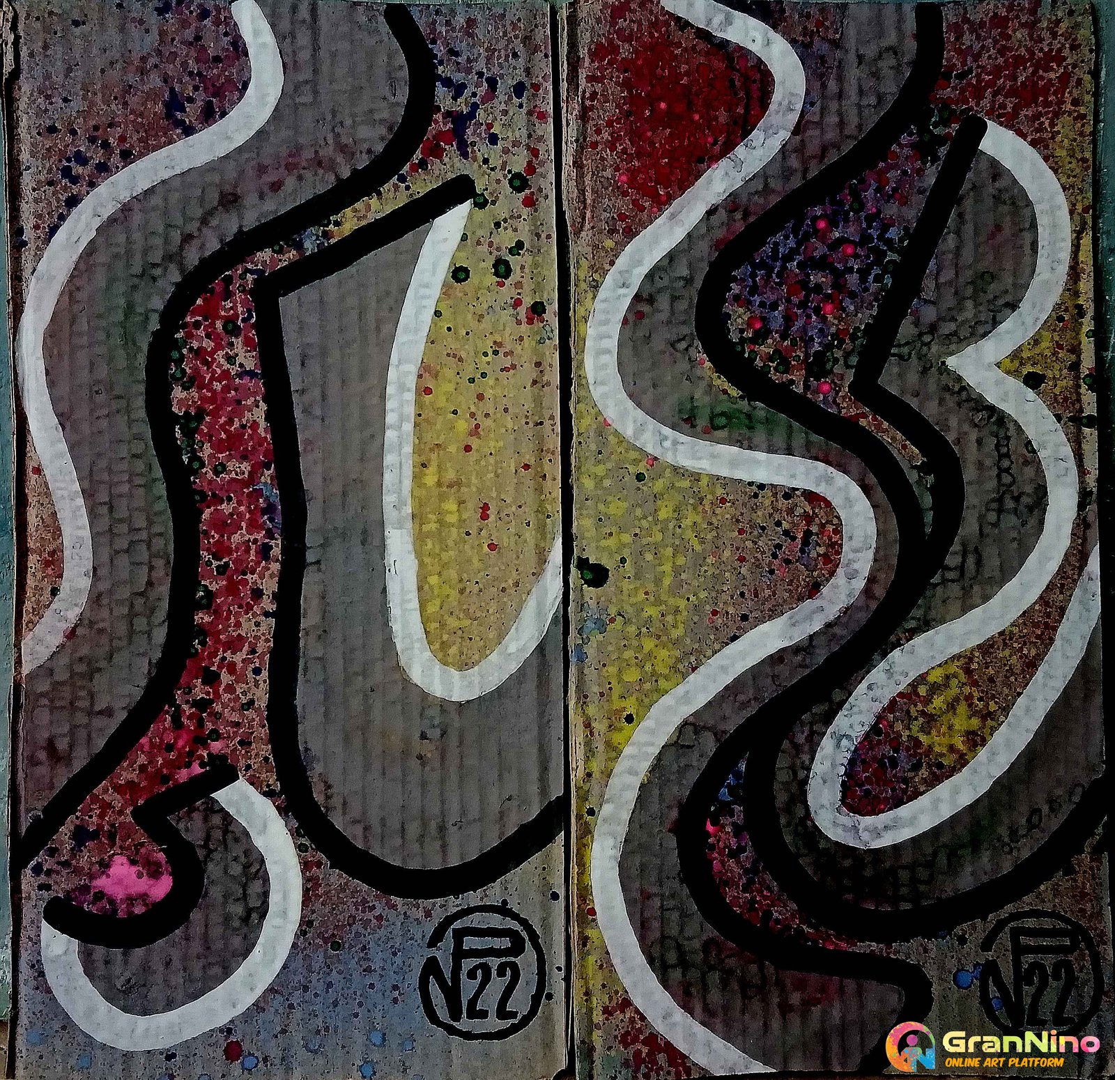 Viktors Abstract Art Series Metaphysical Form Mf057