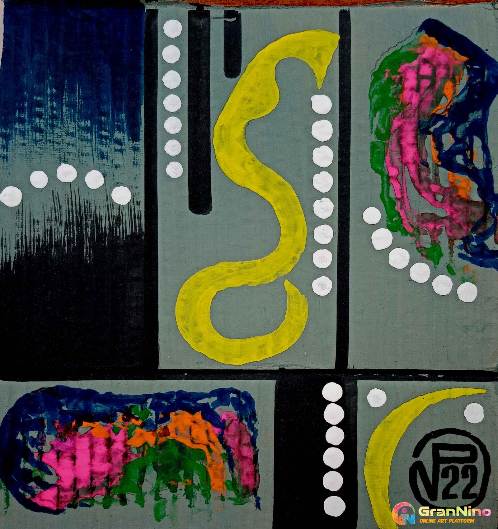 Viktors Abstract Art Series Metaphysical Form Mf016