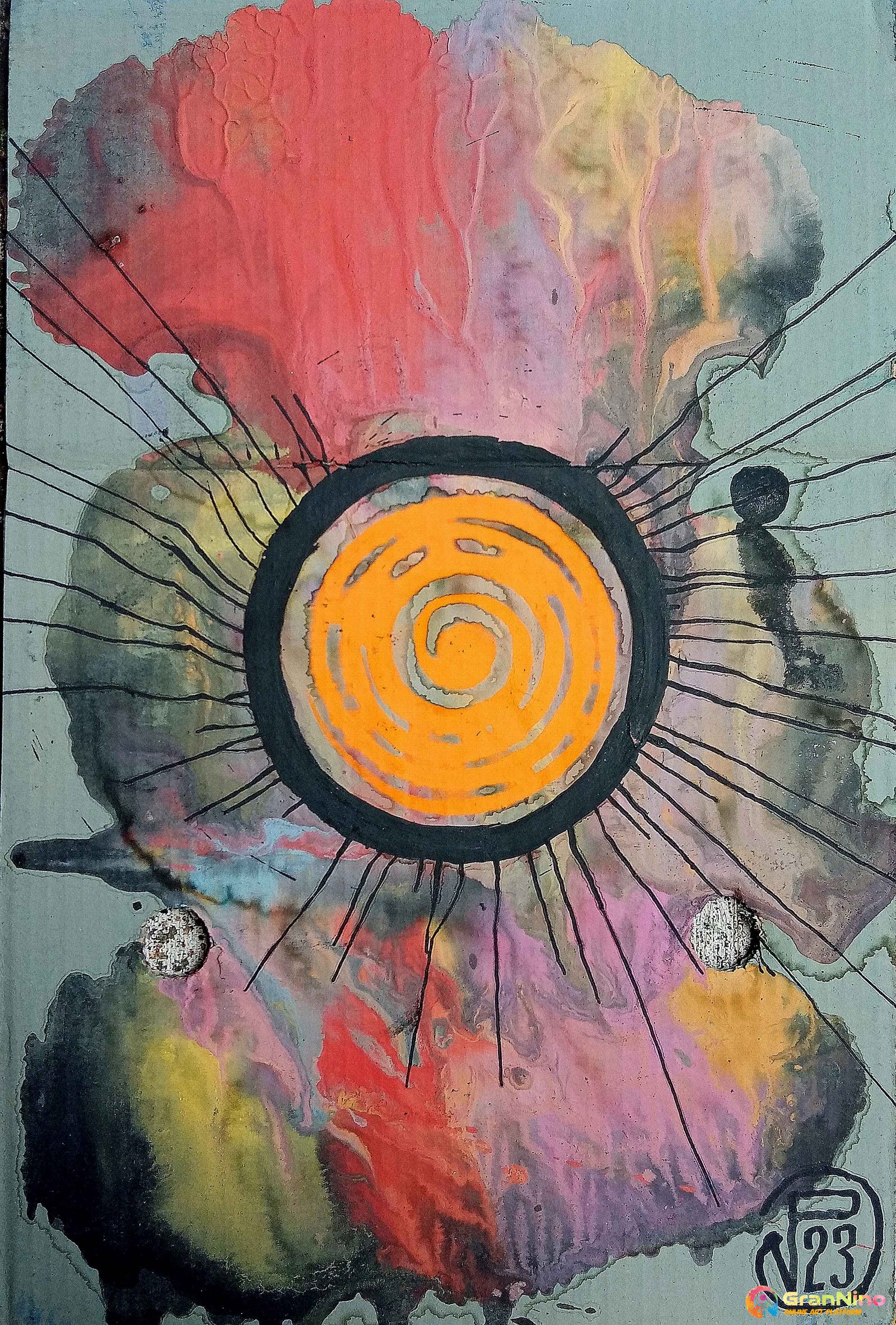 Viktors Abstract Art Series Mentalizm 1