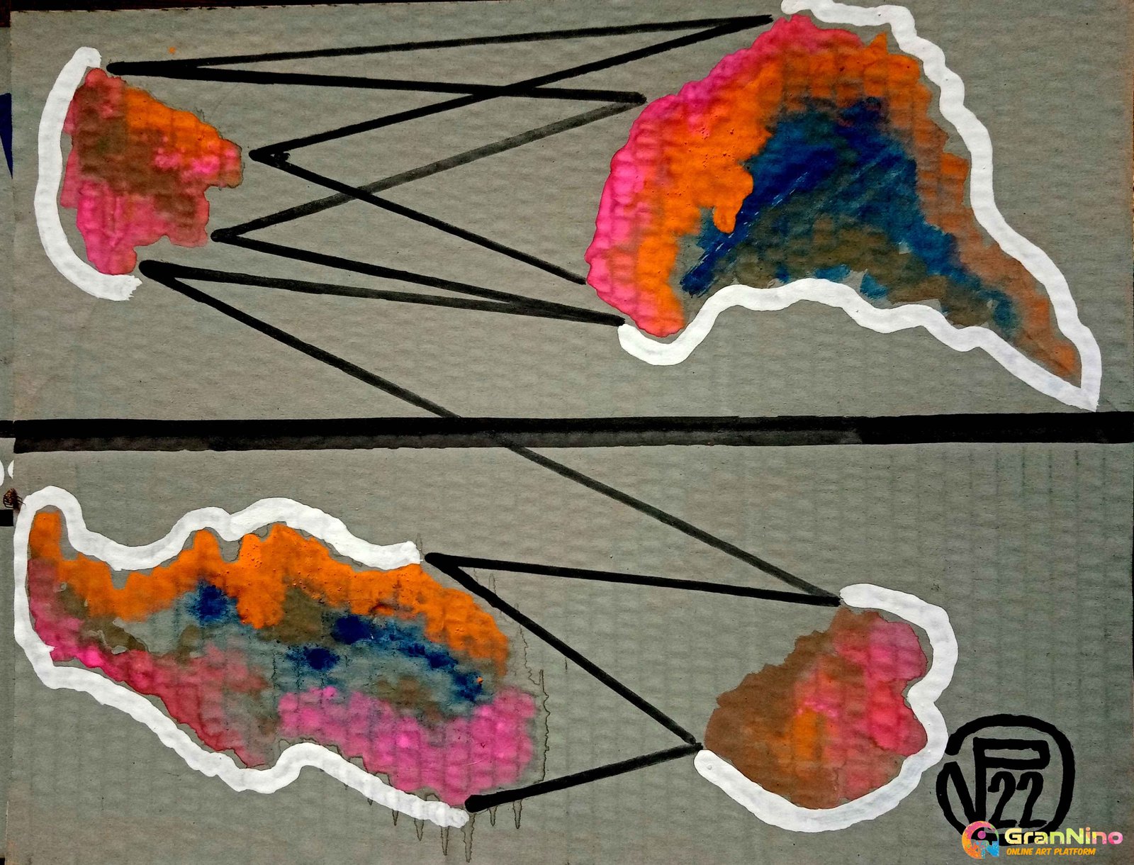 Viktors Abstract Art Series Metaphysical Form Mf046
