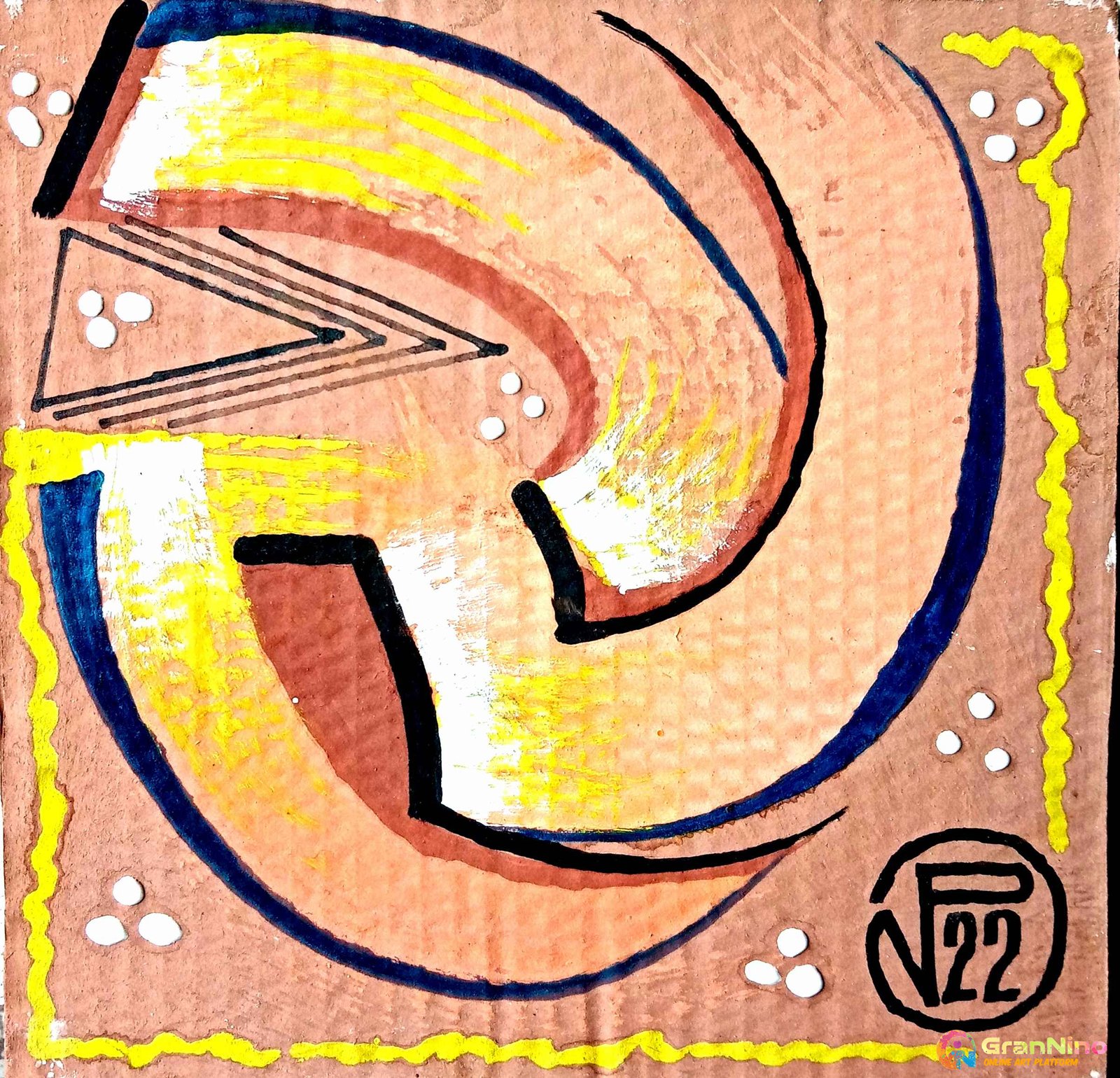 Viktors Abstract Art Series Metaphysical Form Mf101